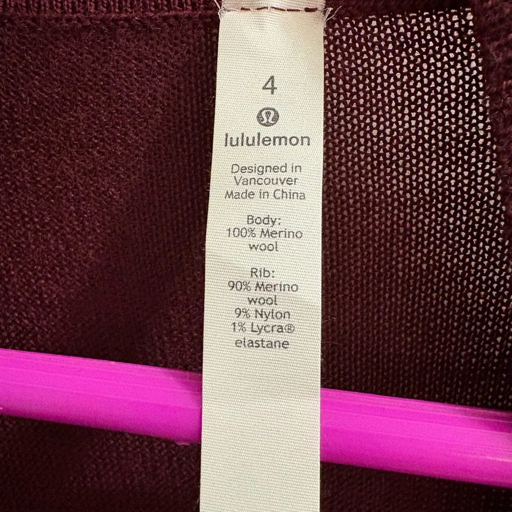 EUC Lululemon Sit In Lotus Wrap - Picture 4 of 5